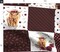 Highland Cow Scottish Shaggy Floral Baby Calf Cattle Custom Printed Fabric by Spoonflower Various Fabrics by the Yard or Fat Quarter